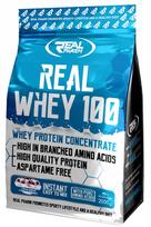 Išrūgų baltymai Real Pharm Real Whey 100 2000g vyšnių jogurto skonio