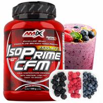 Baltymų izoliatas AMIX ISOPRIME CFM 1kg WPI 90% miško uogų skonio
