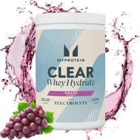 Baltyminis gėrimo milteliai MYPROTEIN Clear Whey Hydrate 320g su elektrolitais, vynuogių skonio