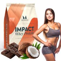 Baltymų papildas MYPROTEIN Impact Whey Protein 2,61 kg, Czeko Coconut skonis