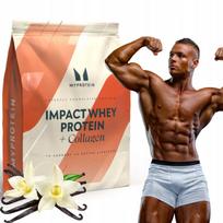 Baltyminiai milteliai MYPROTEIN IMPACT WHEY PROTEIN Plus COLLAGEN, 2,25 kg, vanilės skonio