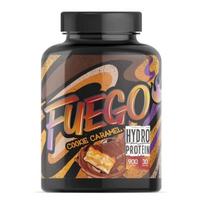 Baltymų milteliai Fuego Hydro Protein 900 g, sausainių ir karamelės skonio