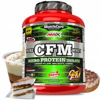 Išrūgų baltymų izoliatas CFM Whey 1kg be cukraus su probiotikais ir fermentais