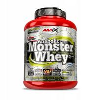 Baltyminiai milteliai Anabolic Monster Whey 2000g braškių-banano