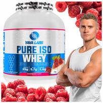 Proteino izoliatas YAVA LABS PURE ISO WHEY 2 kg, aviečių pyrago skonio