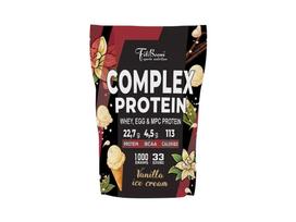 Kompleksinis baltymas FitBoom 1000g, vaniliniai ledai