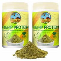 Baltyminis kondicionierius BIO 50% Hemp Protein 420g natūralaus skonio Omega-3