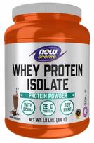 Išrūgų baltymų izoliatas NOW FOODS Sport, šokolado skonio, 816 g