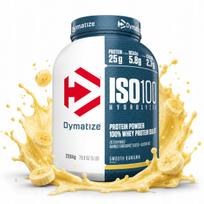 Išrūgų baltymų izoliatas Dymatize ISO 100 Banana 2,264 kg