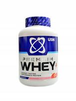 Išrūgų baltymai Premium Whey+ 2000 g USN, braškiniai