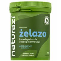 Geležies papildas Naturazi 30 mg diglicinato chelatas