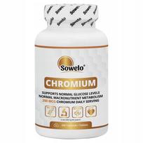 Maisto papildas Chromium 200 mcg (Picolinate) 200 tab Sowelo