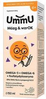 Maisto papildas UMMU Brain & Vision 6+ Omega 3, Omega 6, EPA, DHA, 150 ml