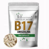 Maisto papildas B17 Amygdalin 100 kapsulių 4 mg, karčiųjų abrikosų ekstraktas