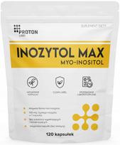 Maisto papildas Proton Labs INOSITOL MAX 99% mio inositol, 120 kapsulių