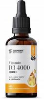 Maisto papildas VITAMIN D3 4000 FORTE lašai 30ml INSPORT