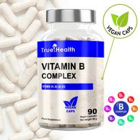 Vitaminų B kompleksas 90 kapsulių
