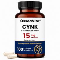 Cinko citratas FORTE 15 mg, 100 dienų