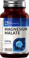 Maisto papildas Magnesium Malate, 120 kapsulių, 140 mg