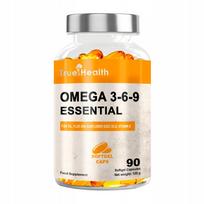 Omega 3-6-9, 90 kapsulių, žuvų taukai su EPA, DHA, vitaminu E