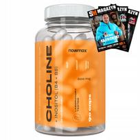 Maisto papildas nowmax CHOLINE + INOSITOL 90 kapsulių 600 mg