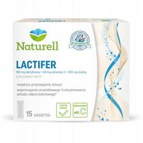 Maisto papildas Naturell LACTIFER su laktoferinu, vitaminu C ir inulinu, 15 pakelių