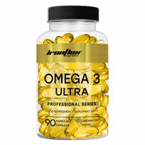 Žuvų taukai IRONFLEX OMEGA 3 ULTRA 330 EPA + 220 DHA, 90 kaps.