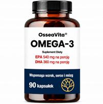 Omega-3 3000 mg žuvų taukai su vitaminu E EPA DHA širdžiai, smegenims, regėjimui