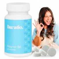 Maisto papildas Duratio Magnesium Citrate B6, 60 tablečių