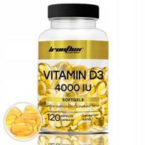 Maisto papildas IRONFLEX Vitamin D3 4000IU, 120 kapsulių