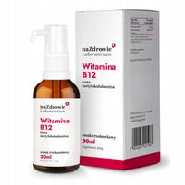 Vitaminas B12 Methylcobalamin Forte 100 µg lašai, 30 ml