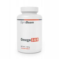 Maisto papildas Omega 3-6-9 žuvų taukai GymBeam 120 kaps.