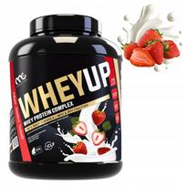 Baltyminis kokteilis MUSCLE CLINIC WHEY UP 1800g, braškių skonio