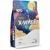 Proteino papildas KFD Premium X-WHEY WPC WPH WPI 540g, vanilės ir braškių skonio