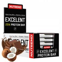 Baltyminis batonėlis Nutrend Excelent Protein Bar x30, šokoladas, kokosai