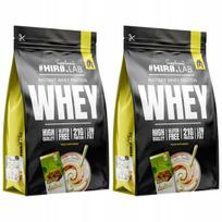 Išrūgų baltymų milteliai HIRO.LAB WPC 750g Dubai Chocolate, 2 vnt.