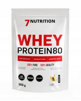 Išrūgų baltymai 7Nutrition Whey 80, 500 g, braškių skonio
