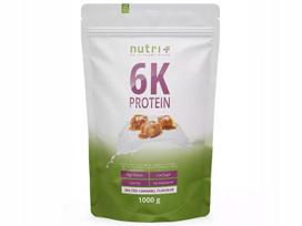 Baltyminiai milteliai Nutri-Plus WEGE, sūrus karamelės skonis, 1 kg