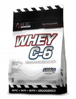 Išrūgų baltymų papildas HI TEC Whey C-6 1000g Isolate WPI WPH WPC