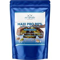 Baltymai Maxi Pro Protein 90% 750g Dubai šokoladas