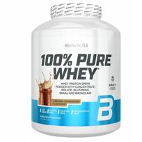 Išrūgų baltymai BioTech USA 100% Pure Whey 2000g, karamelės ir kapučino skonis