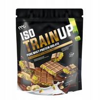 Baltyminis izoliatas MUSCLE CLINIC ISO TRAIN UP 600 g, Dubai chocolate, 92 g baltymų
