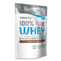 Proteinas BioTech USA 100% Pure Whey 454g vanilinis