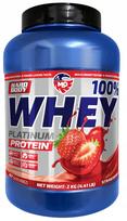 Išrūgų baltymai MLO Whey Platinum 2 kg, braškių skonio