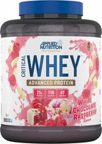Baltyminiai milteliai Applied CRITICAL WHEY PROTEIN 2000 g baltojo šokolado ir aviečių skonio WPC WPI WPH