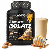 Išrūgų baltymų izoliatas Amix Iso Prime CFM 1kg Salted Ice Cream Caramel Black