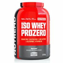 Izoliato išrūgų baltymai NUTREND Iso Whey Prozero 2250g Strawberry Cheesecake