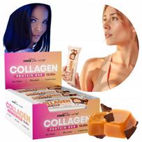 Baltyminis batonėlis HIRO.LAB Collagen Bar 12x50g karamelės ir tofi skonio
