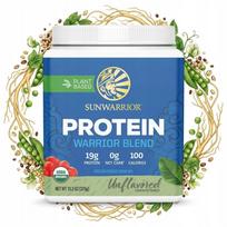 Baltyminiai milteliai Sunwarrior Protein Warrior Blend 375 g, natūralūs, veganiški