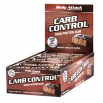 Baltyminis batonėlis BODY ATTACK Carb Control 15x100g mažai cukraus